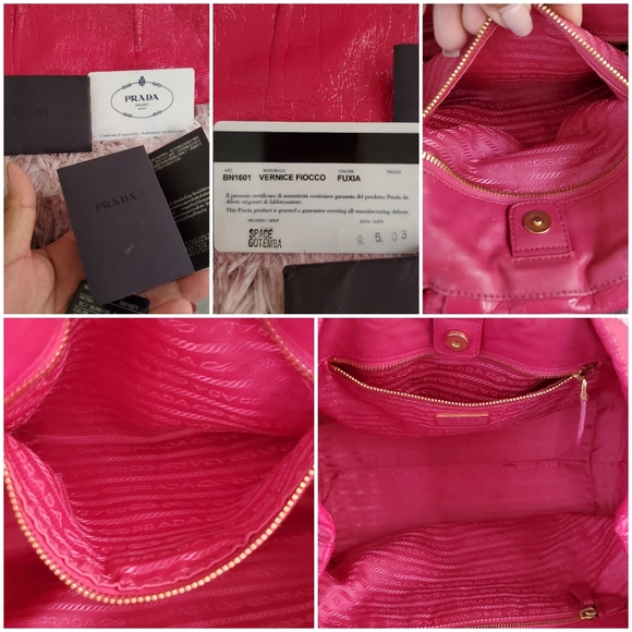 Authentic Bow Prada Hobo Bag - Picture 10 of 16